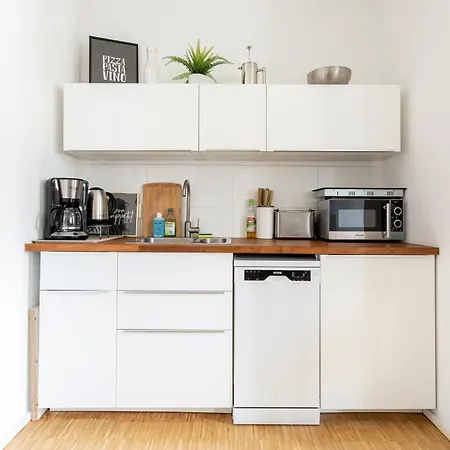 Global Living - Design Apartment I Central I Smart-Tv I Kitchen I Berlin Exterior foto