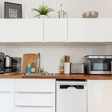 Global Living - Design Apartment I Central I Smart-Tv I Kitchen I Berlin Exterior foto